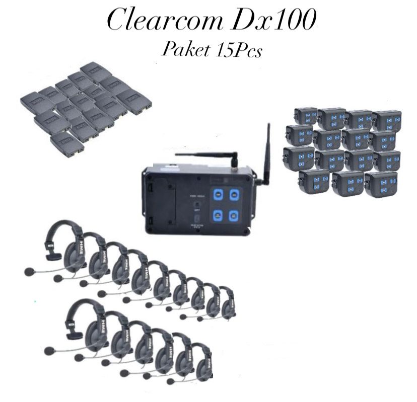 Sewa Clearcom Paket 15 Unit Jakarta