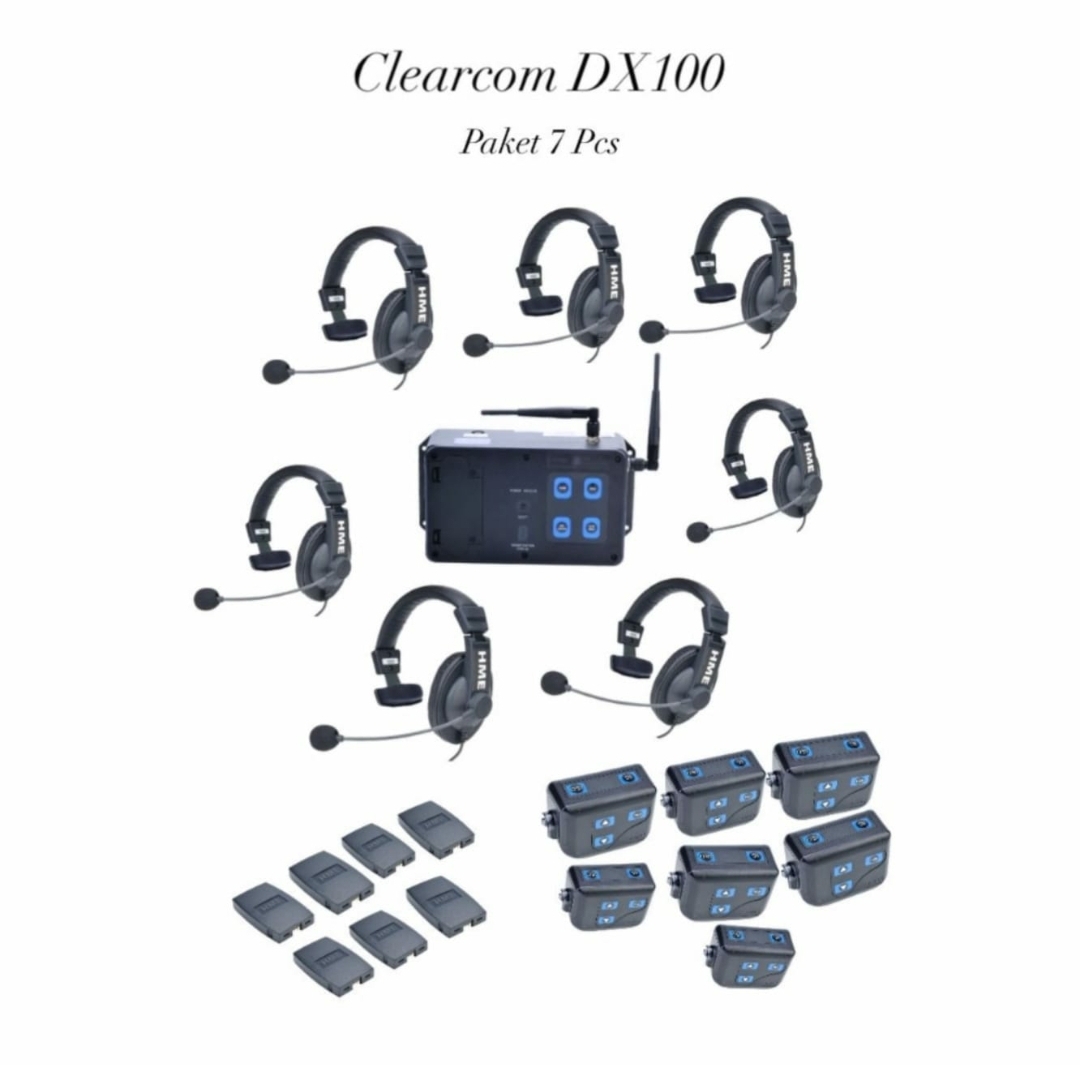 Sewa Clearcom Paket 7 person